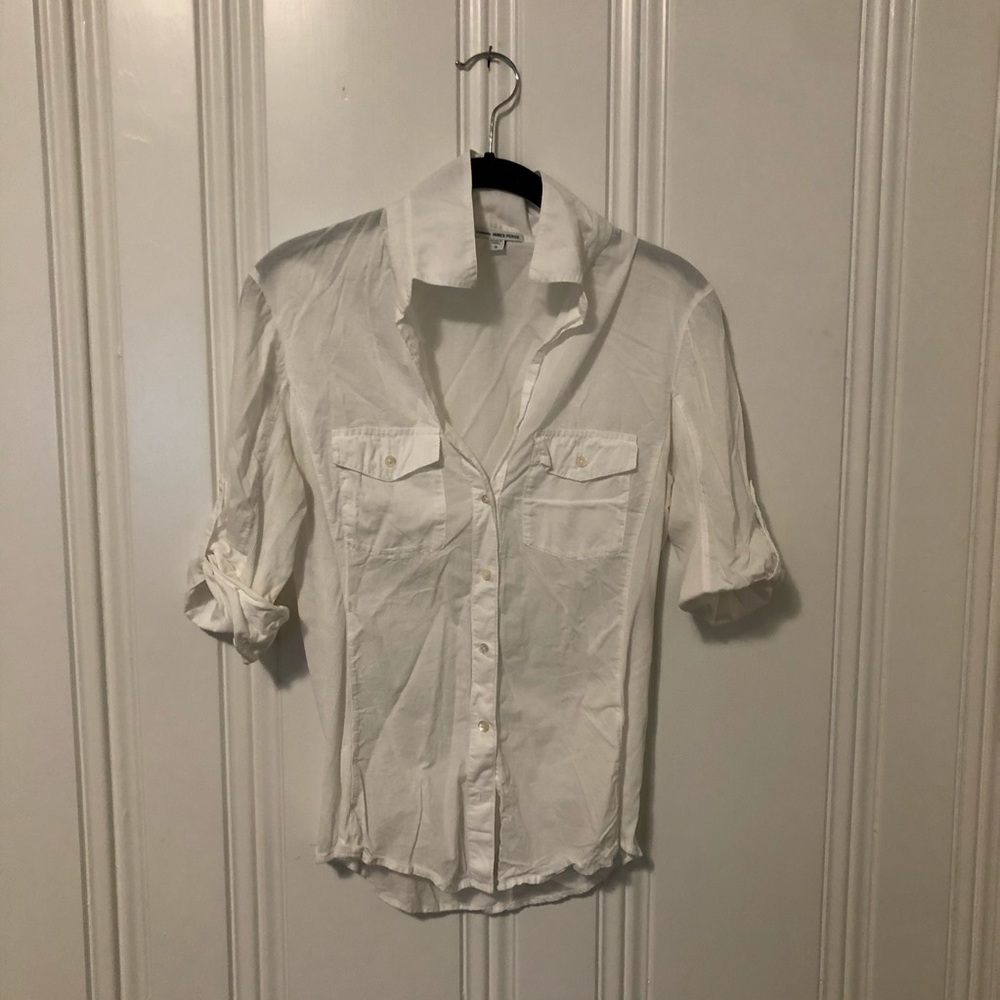 James Perse Classic Safari Top